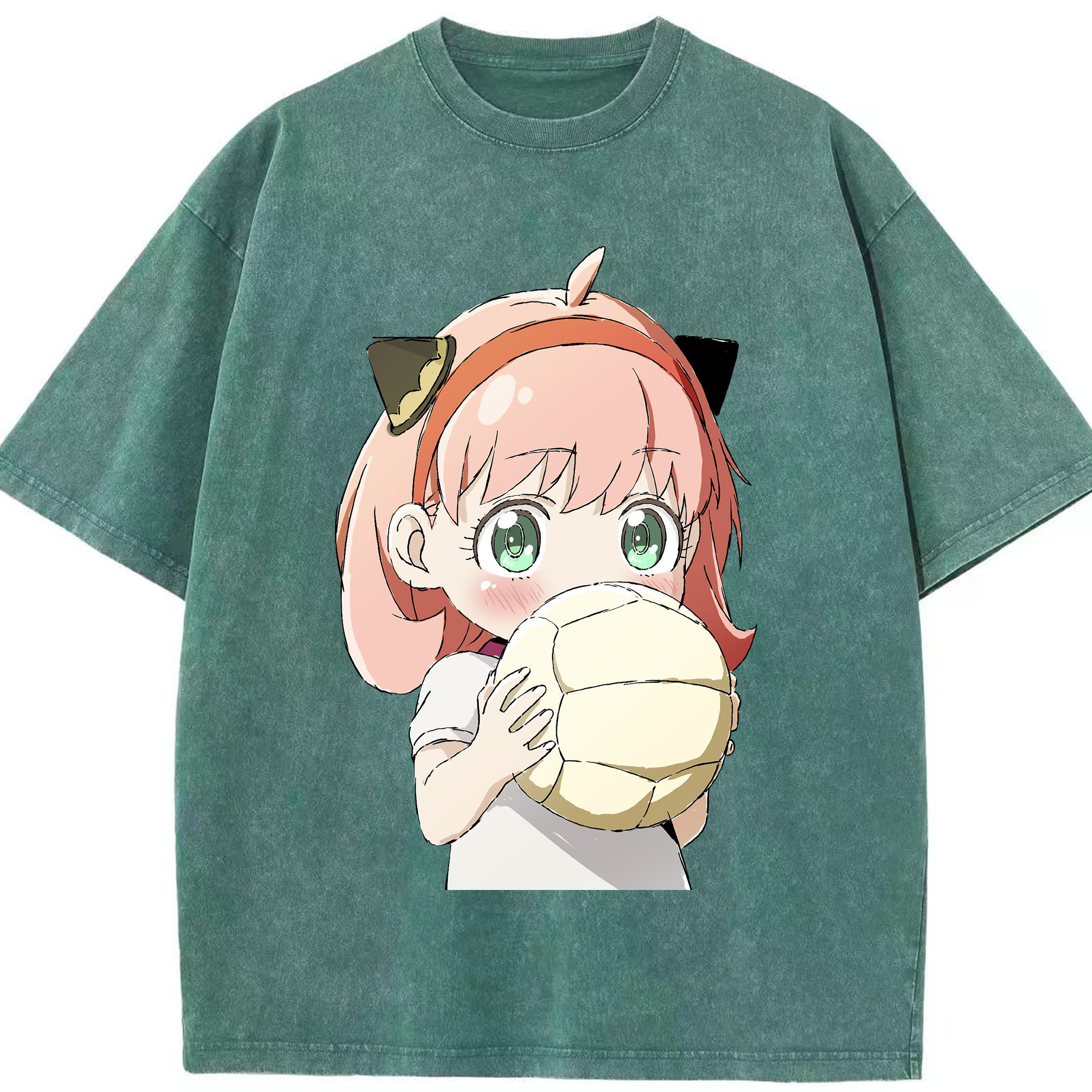 （画像用） SPY×FAMILY间谍家家酒 綿100% ヴィンテージ風 半袖Tシャツ（フロントプリント）